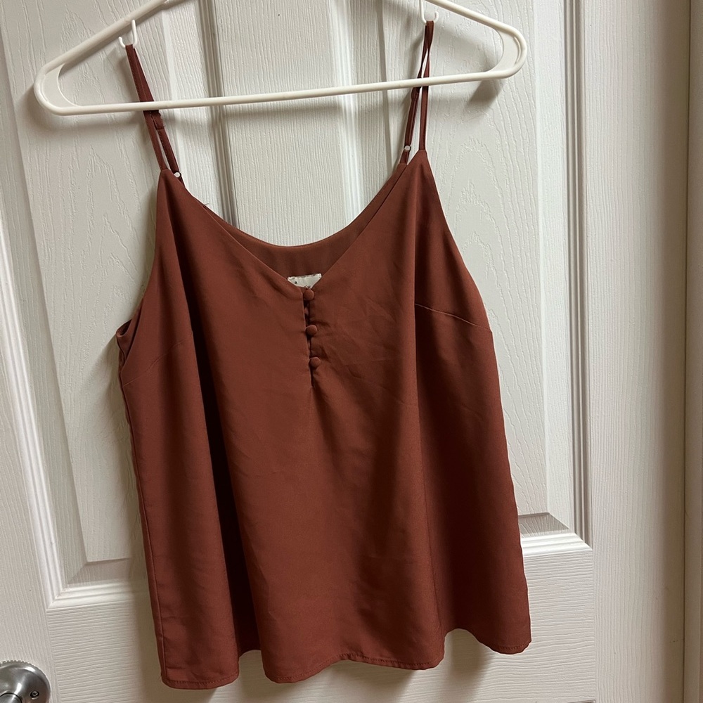 a new day Rust Camisole Top